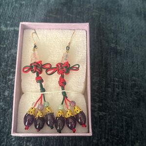 Women’s earrings handmade from Hong Kong